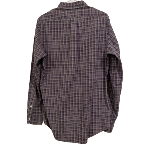 Ralph Lauren Men's Purple Checkered Shirt - Picture 2 of 5